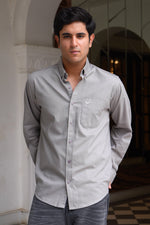 The Essential Oxford - Grey Shirt