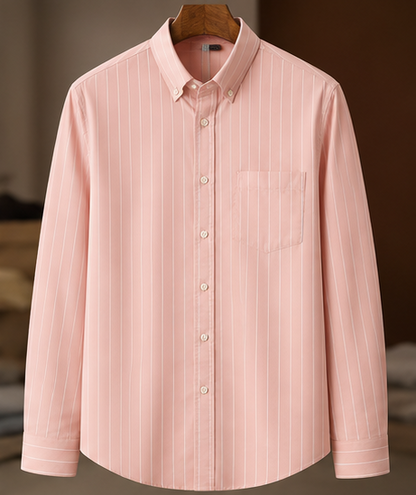 Breeze Linen Full Sleeves Shirt In Snow
