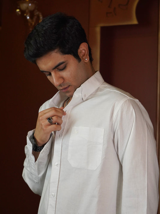 The Essential Oxford - White Shirt