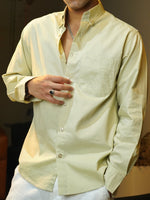 The Essential Oxford - Soft Beige Shirt